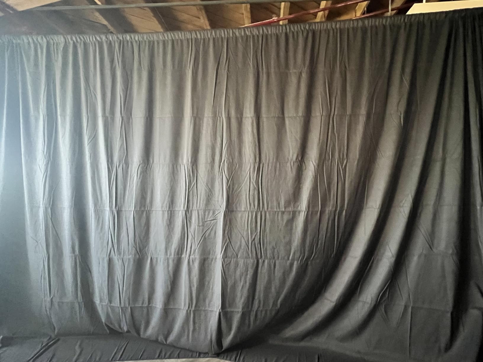 CPLIRIS 10x20ft Green Screen Backdrop for Photography, Dual-Size Dual-Pocket Design Chromakey Background for Photoshoot and Video with Both Options of 10 feet and 20 feet in Width customer photo 2