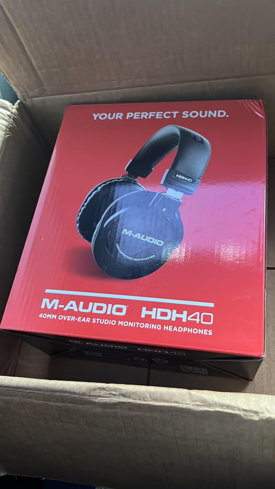 M-AUDIO HDH40 Closed-Back Over-Ear Headphones customer photo 2