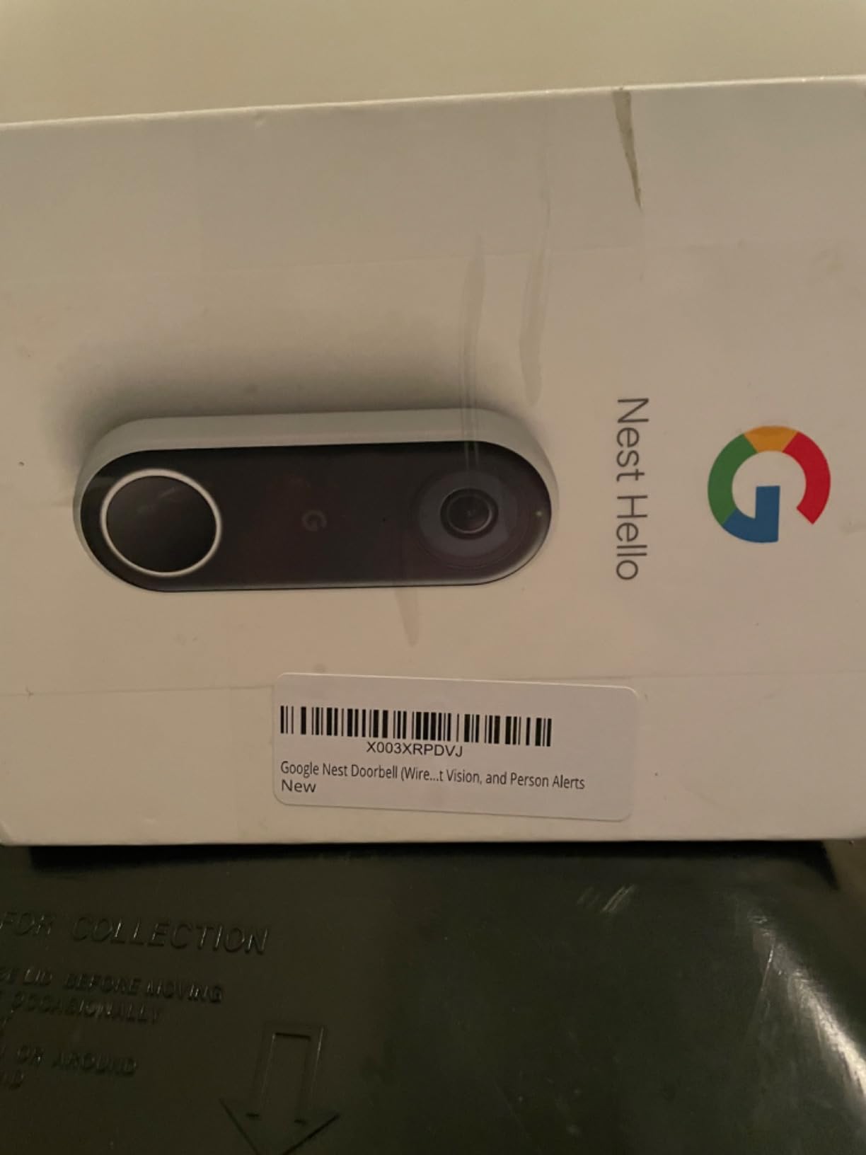 Google Nest Doorbell (Wired) - Formerly Nest Hello - Video Doorbell with 24/7 Streaming - Smart Doorbell Camera for Home with HDR Video, HD Talk and Listen, Night Vision, and Person Alerts customer photo 1