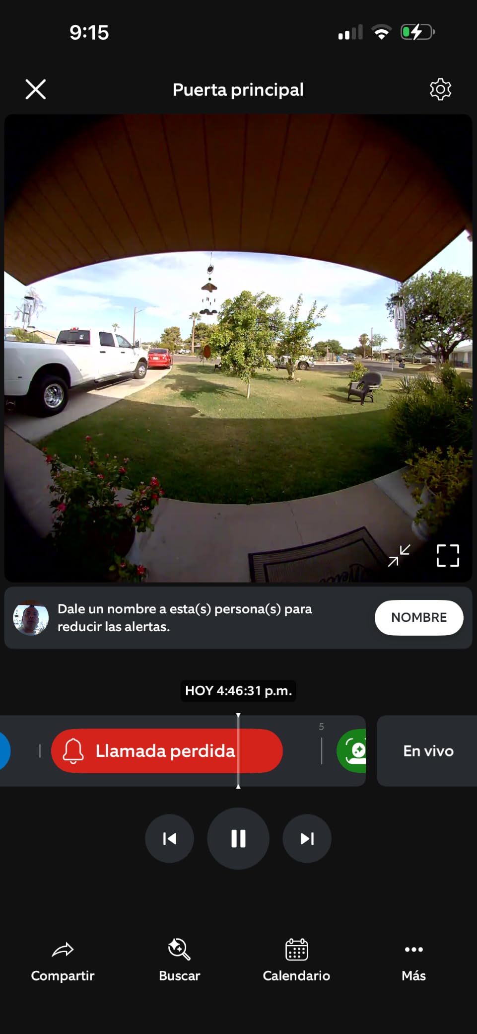 Ring Battery Doorbell, Home or business security with Head-to-Toe video, Live View with Two-Way Talk, and Motion Detection & Alerts, Satin Nickel customer photo 1