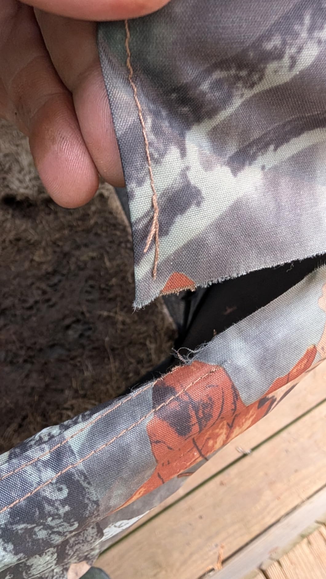 HUNTSEN Portable Hunting Blind - 270°/360°See Through with Waterproof Floor Mat customer photo 1