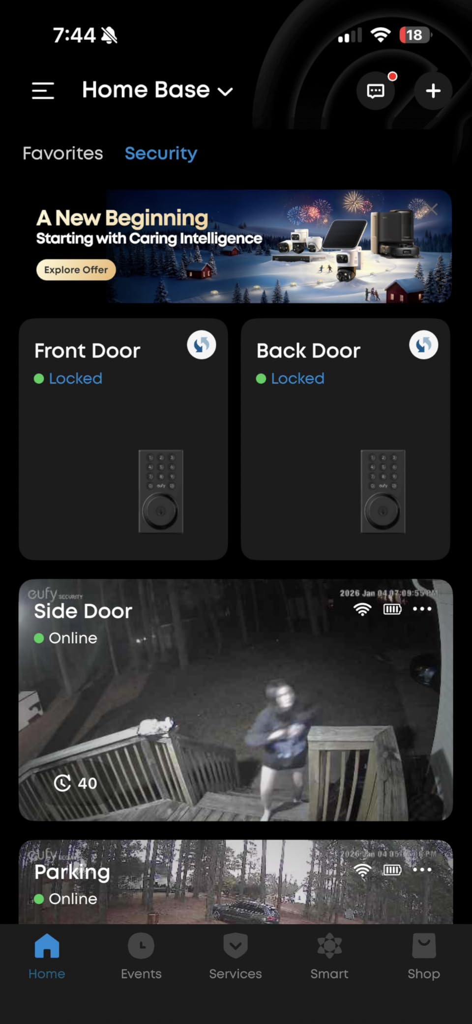 eufy Security Smart Lock C30, Keyless Entry Door Lock, Built-in WiFi, Black customer photo 1