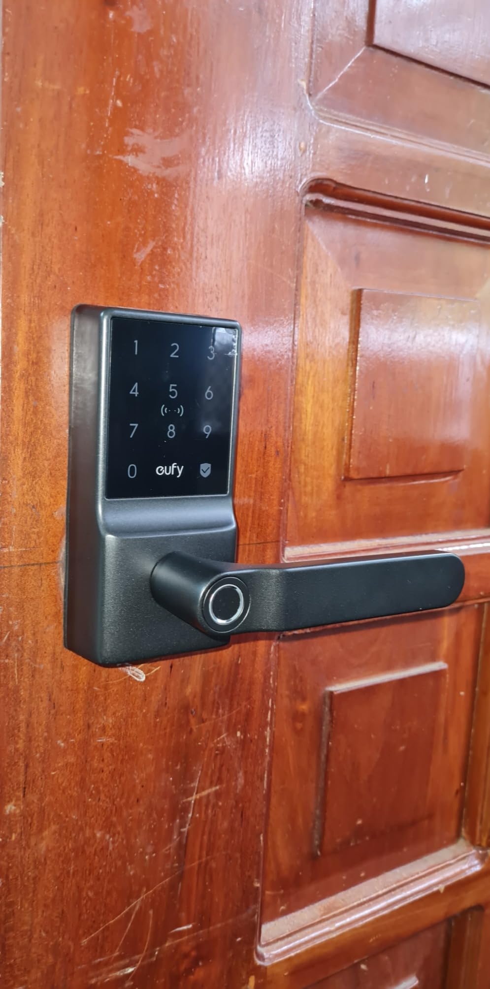 eufy Security Smart Lock C33, Keypad Door Lock with Handle, Built-in Wi-Fi customer photo 2