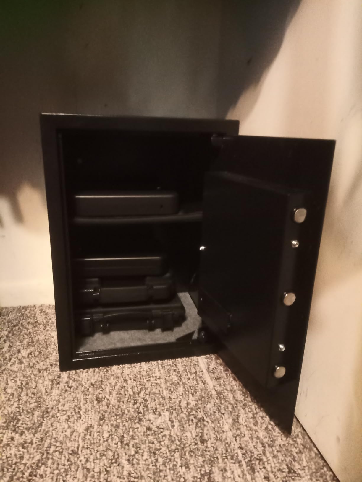 9.84'' H Home Safe Box, Small Safe with Fireproof Waterproof Bag customer photo 1