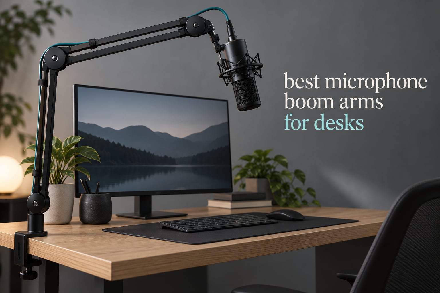 best microphone boom arms for desks