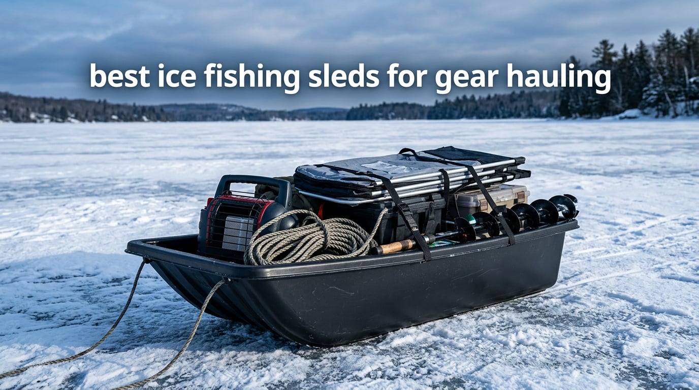 best ice fishing sleds for gear hauling