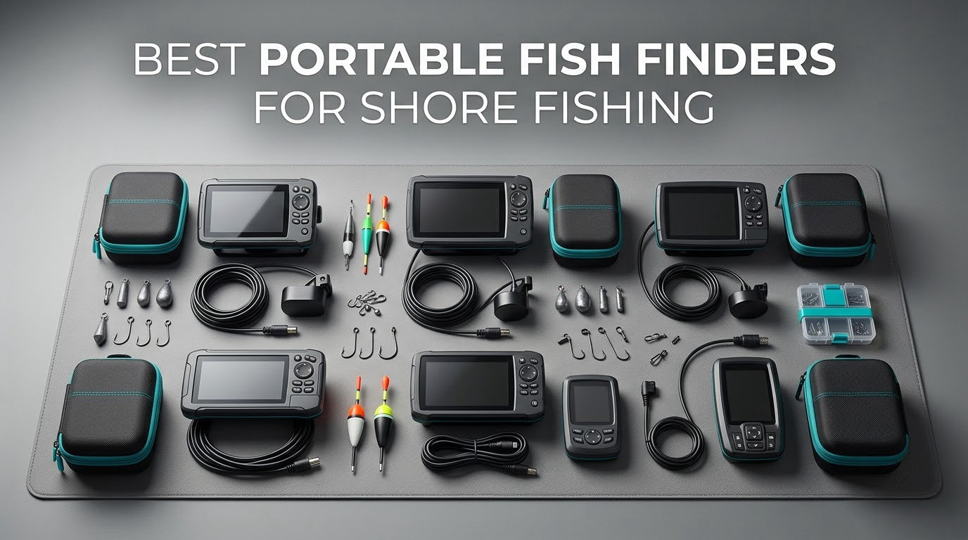 best portable fish finders for shore fishing