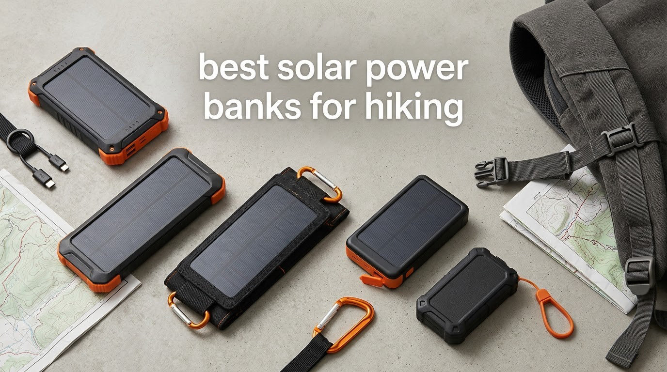 best solar power banks for hiking