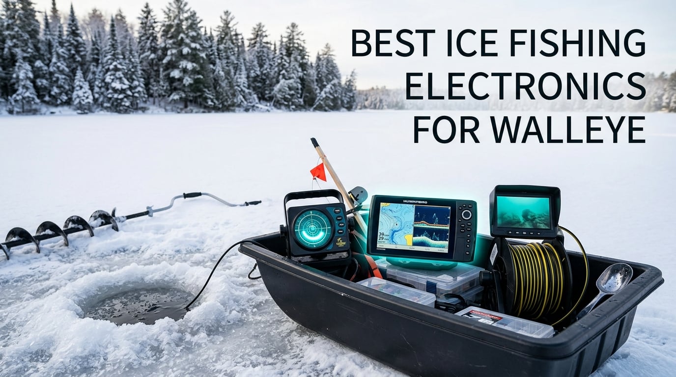 best ice fishing electronics for walleye