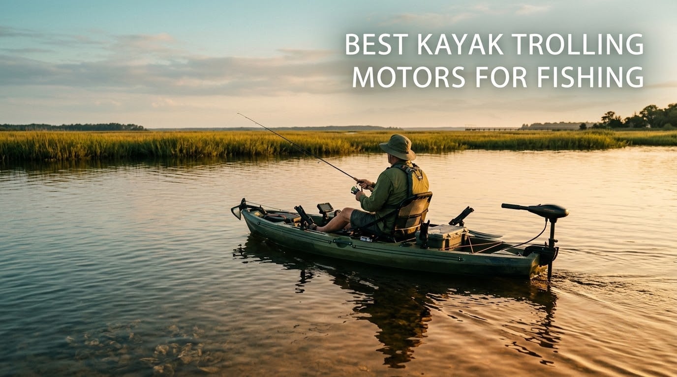 best kayak trolling motors for fishing