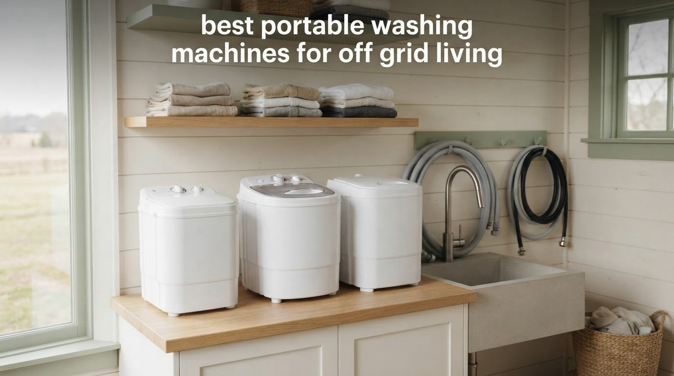 best portable washing machines for off grid living