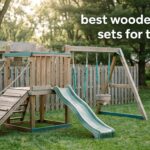 best wooden swing sets for toddlers