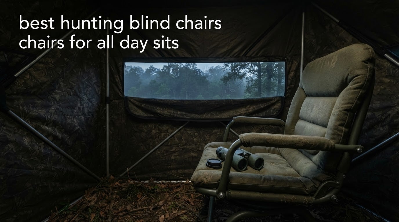 best hunting blind chairs for all day sits