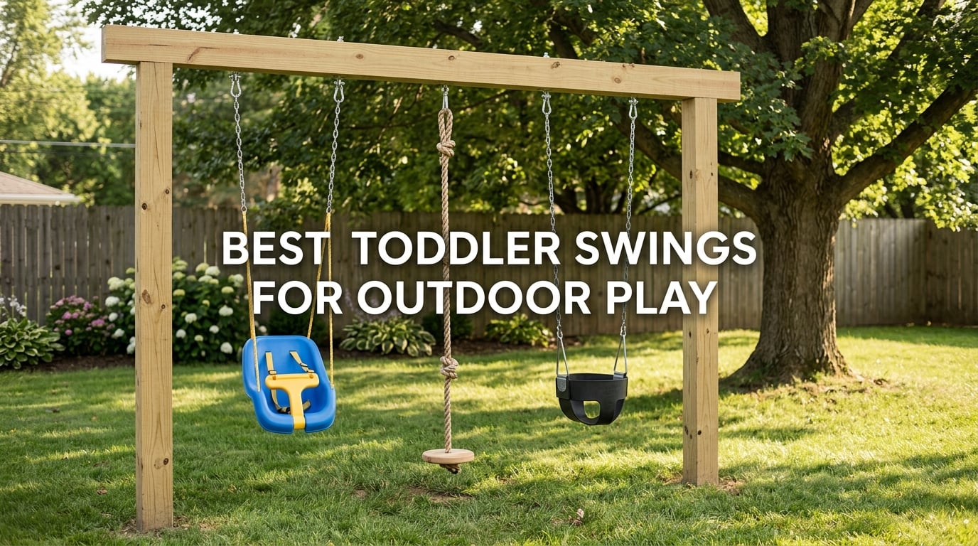 best toddler swings for outdoor play