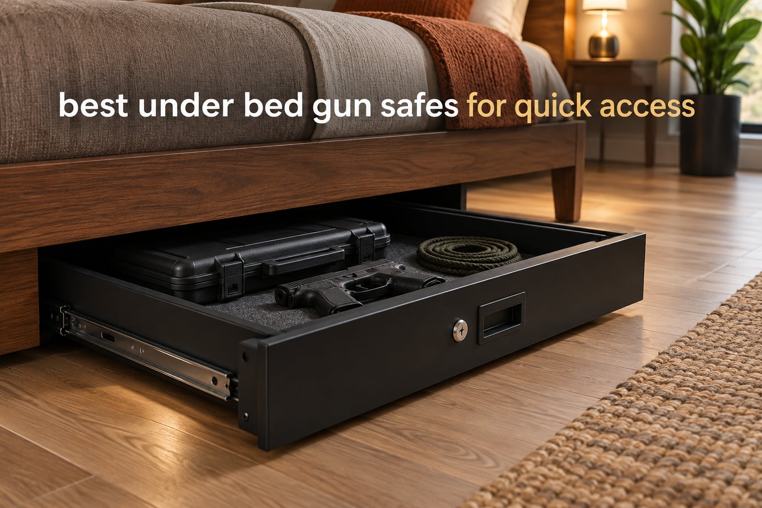 best under bed gun safes for quick access