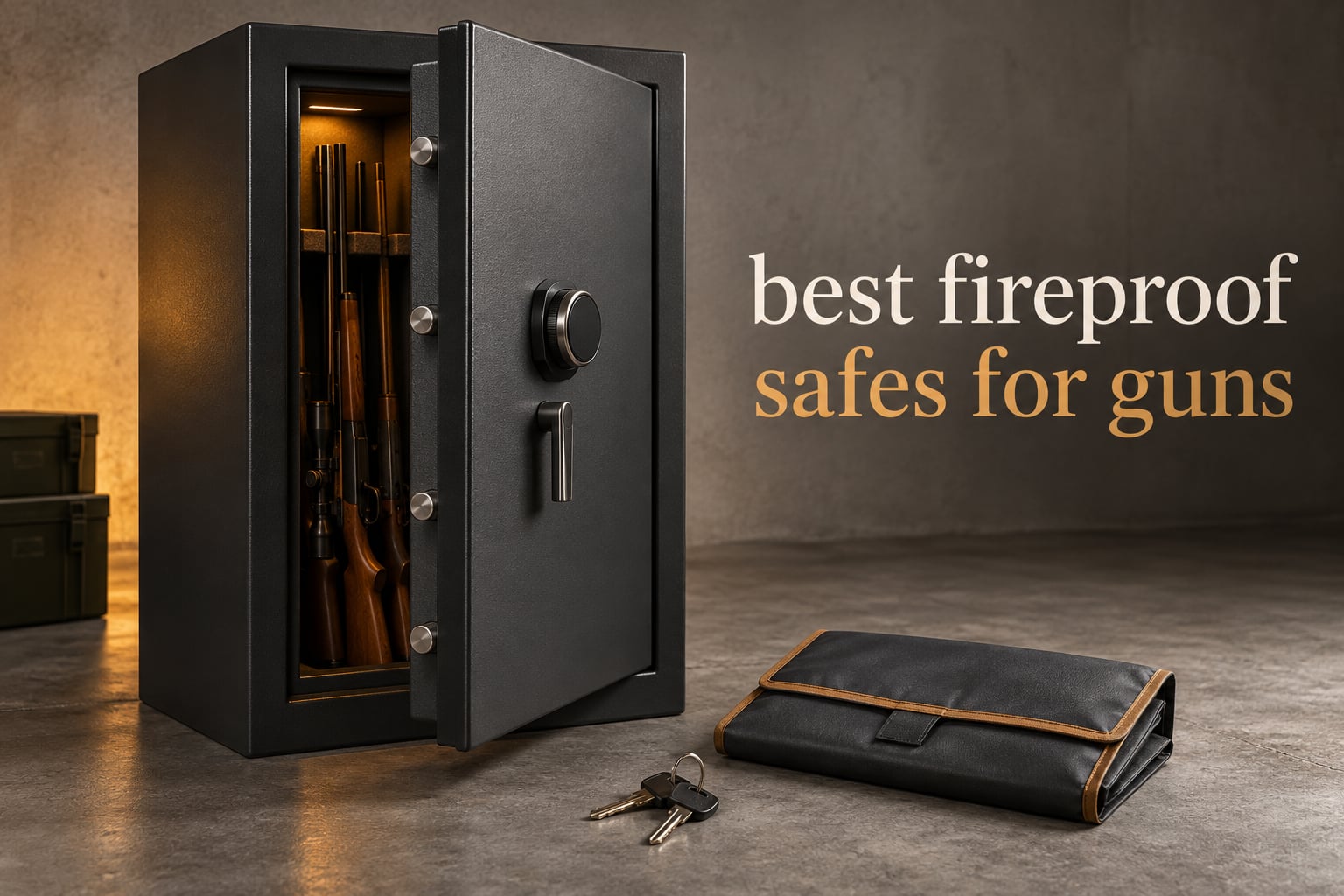 best fireproof safes for guns