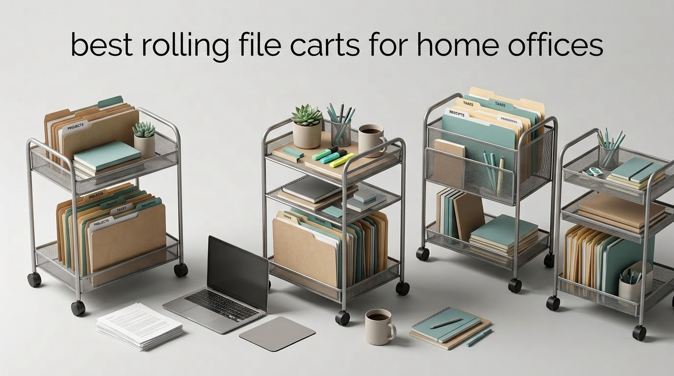 best rolling file carts for home offices