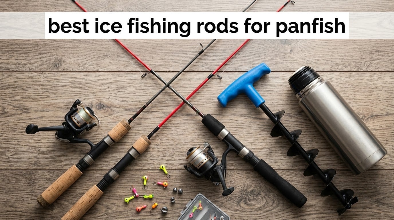 best ice fishing rods for panfish