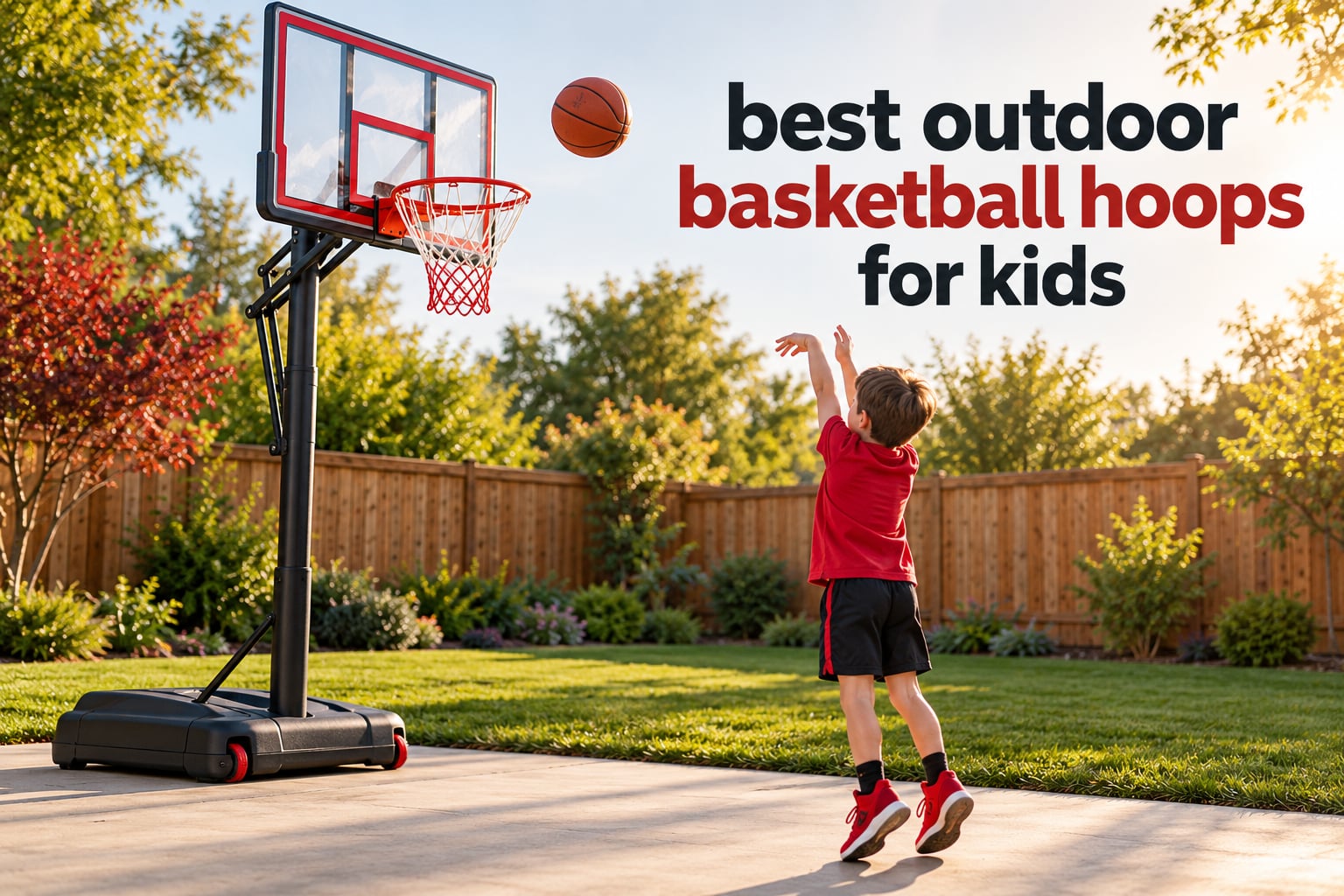 best outdoor basketball hoops for kids