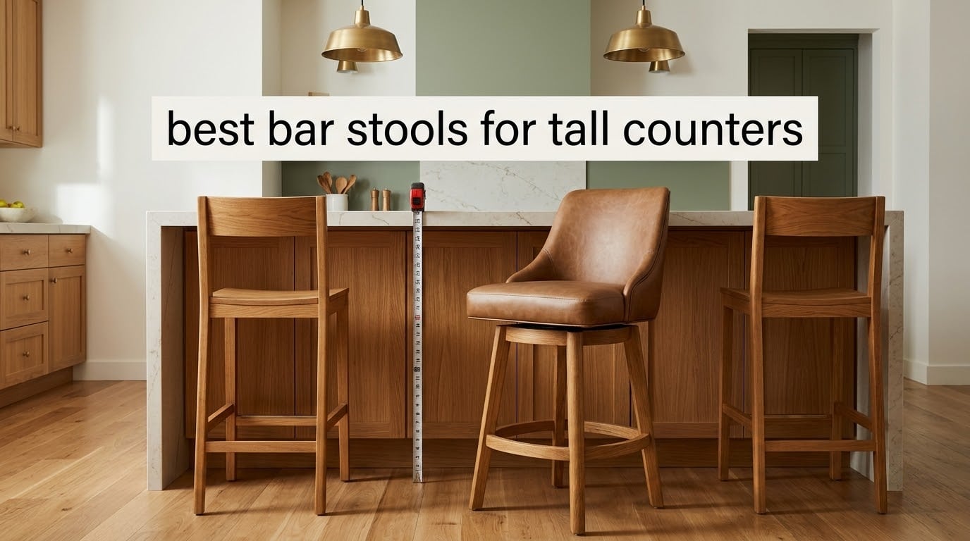 best bar stools for tall counters