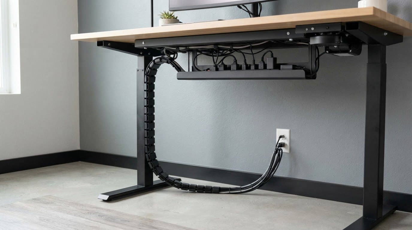 best cable organizers for standing desks