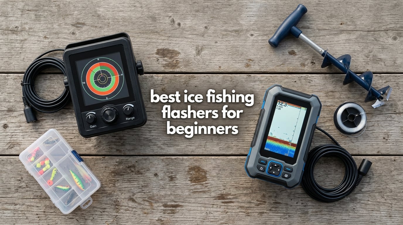 best ice fishing flashers for beginners