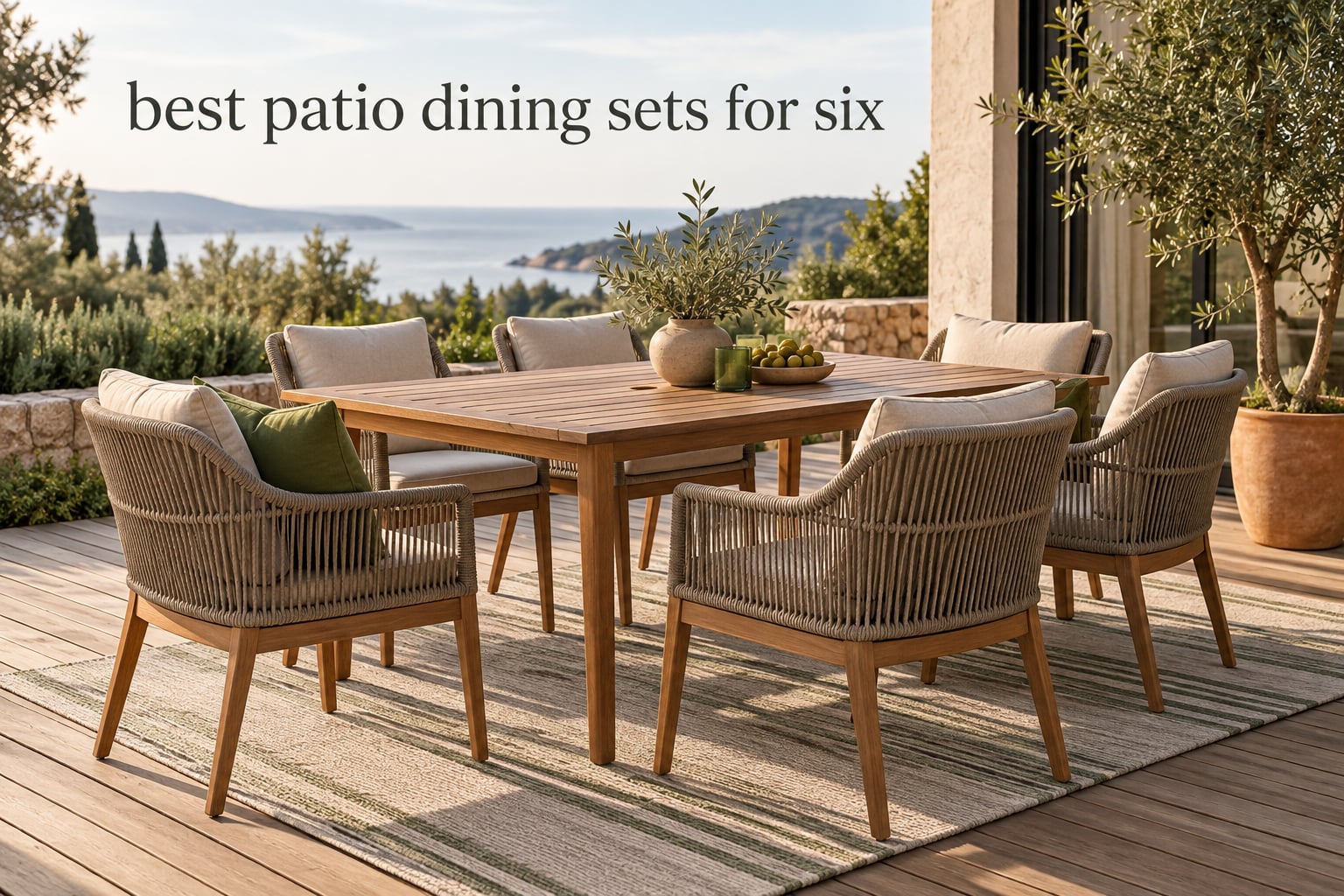 best patio dining sets for six