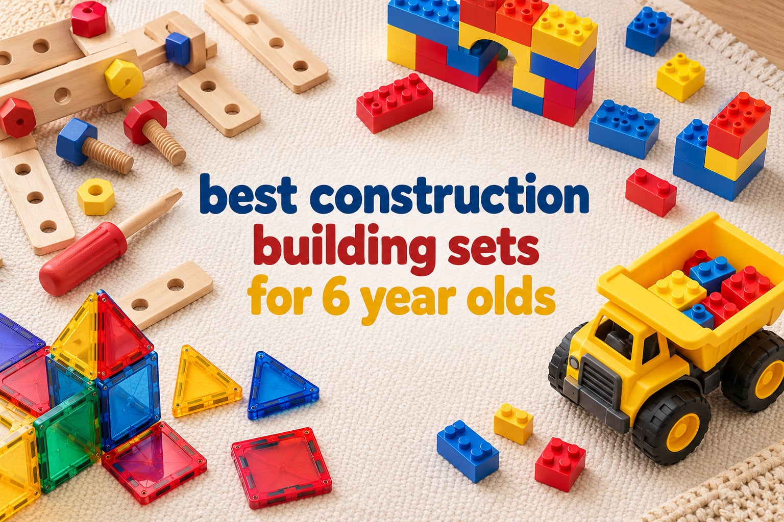 best construction building sets for 6 year olds