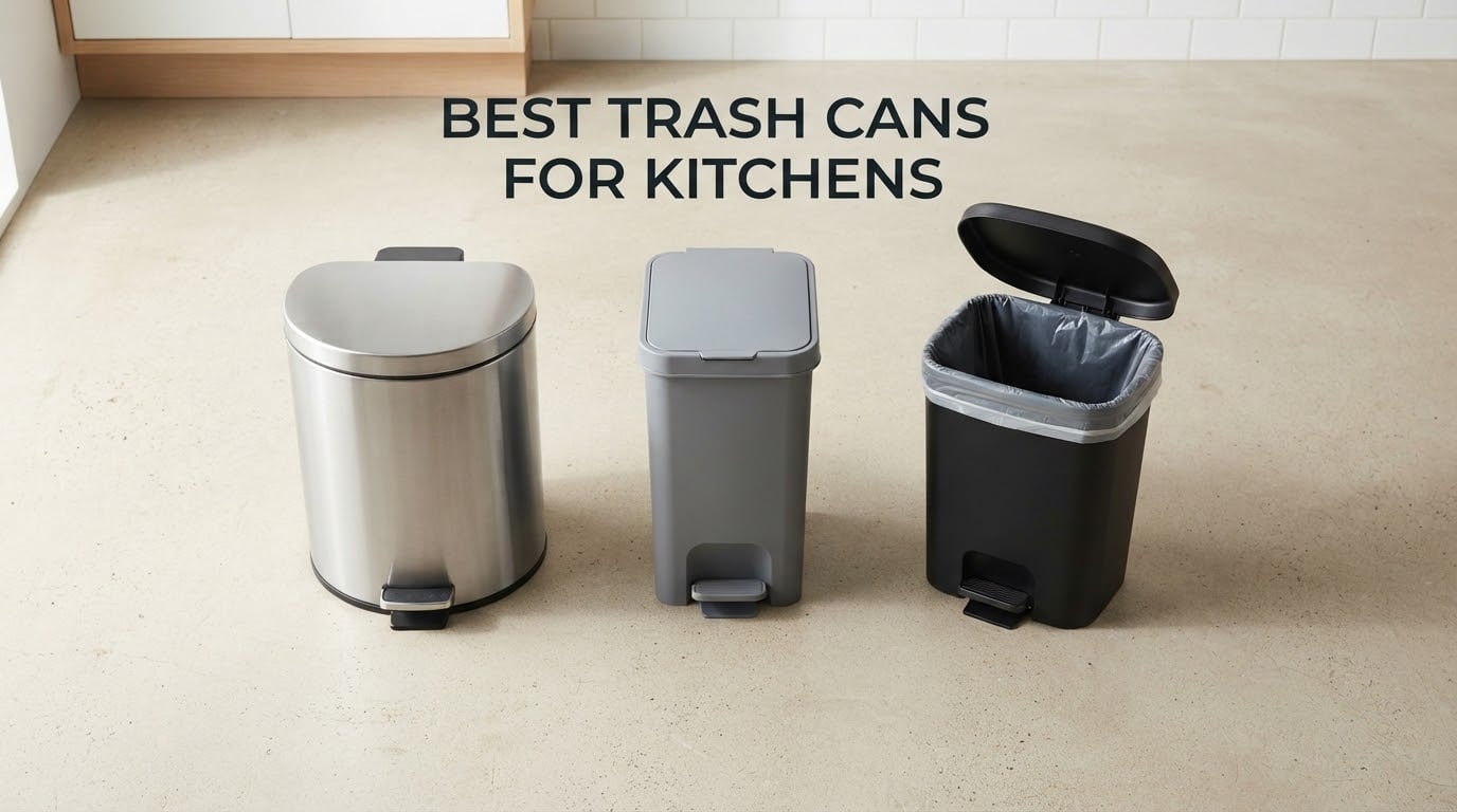 best trash cans for kitchens