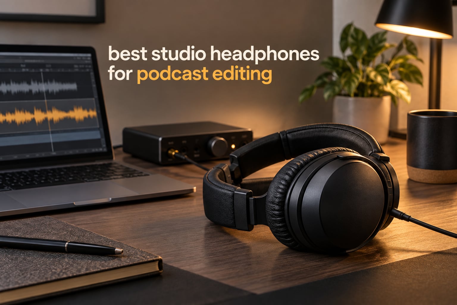 best studio headphones for podcast editing