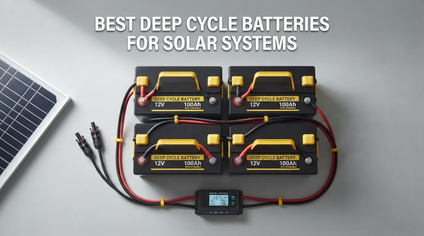 best deep cycle batteries for solar systems