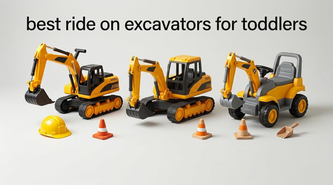 best ride on excavators for toddlers