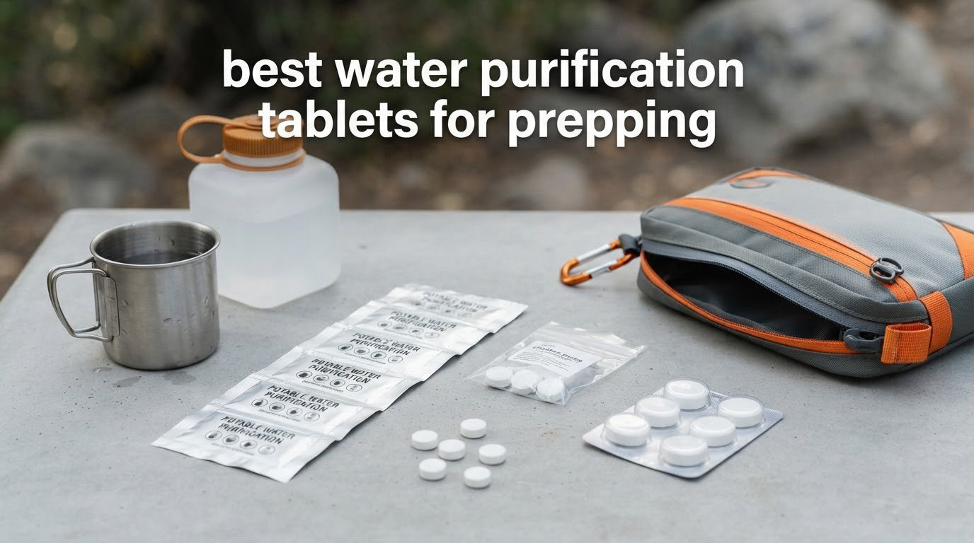 best water purification tablets for prepping