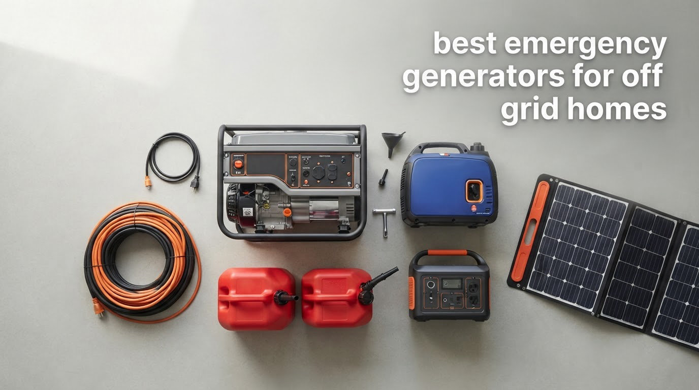 best emergency generators for off grid homes