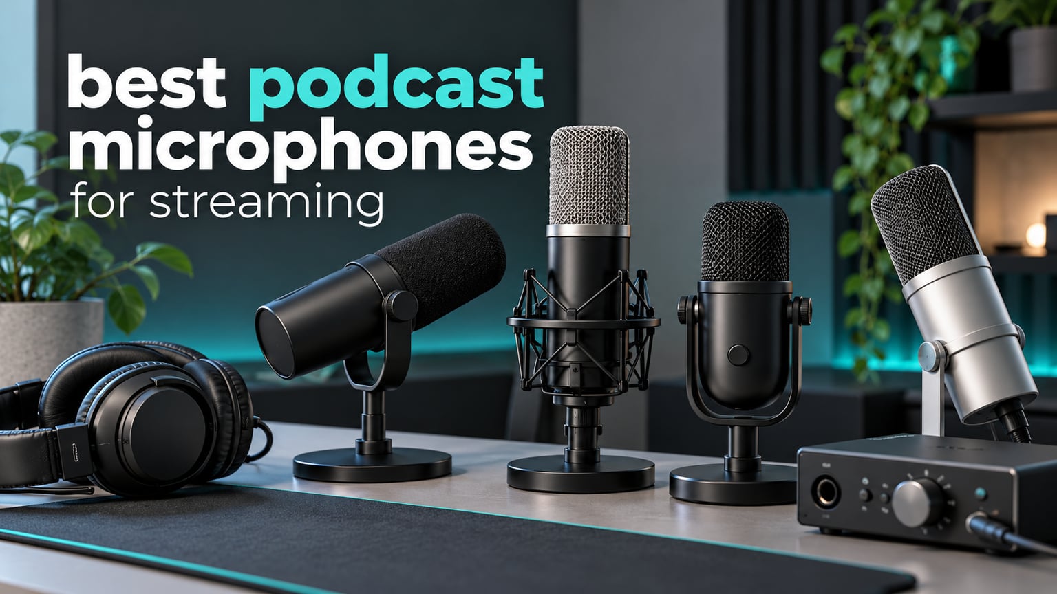 best podcast microphones for streaming