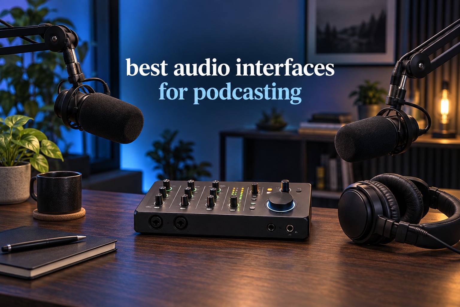 best audio interfaces for podcasting