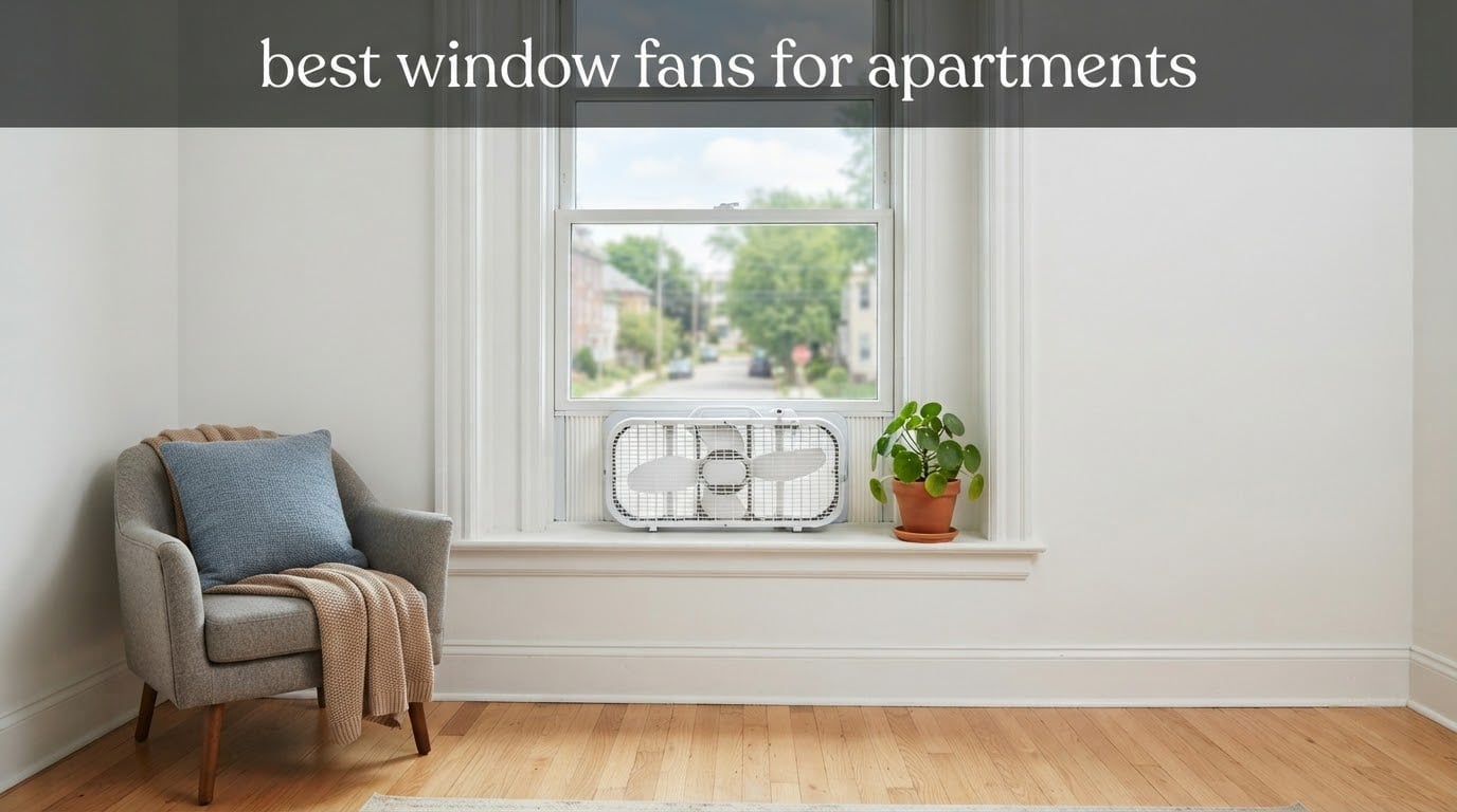 best window fans for apartments