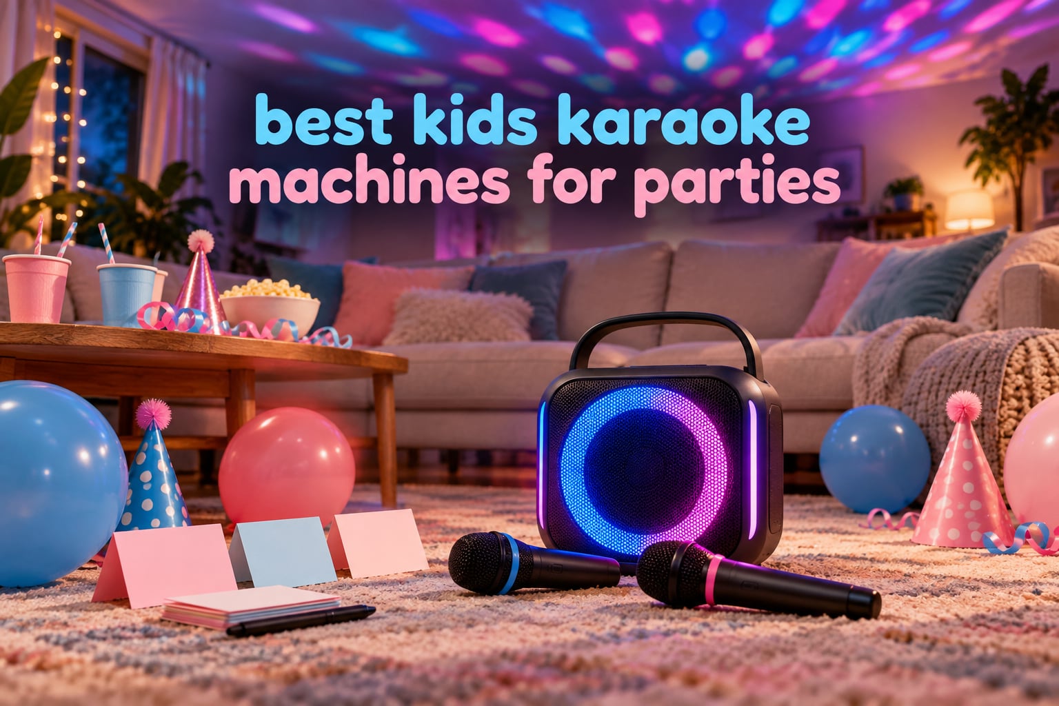best kids karaoke machines for parties