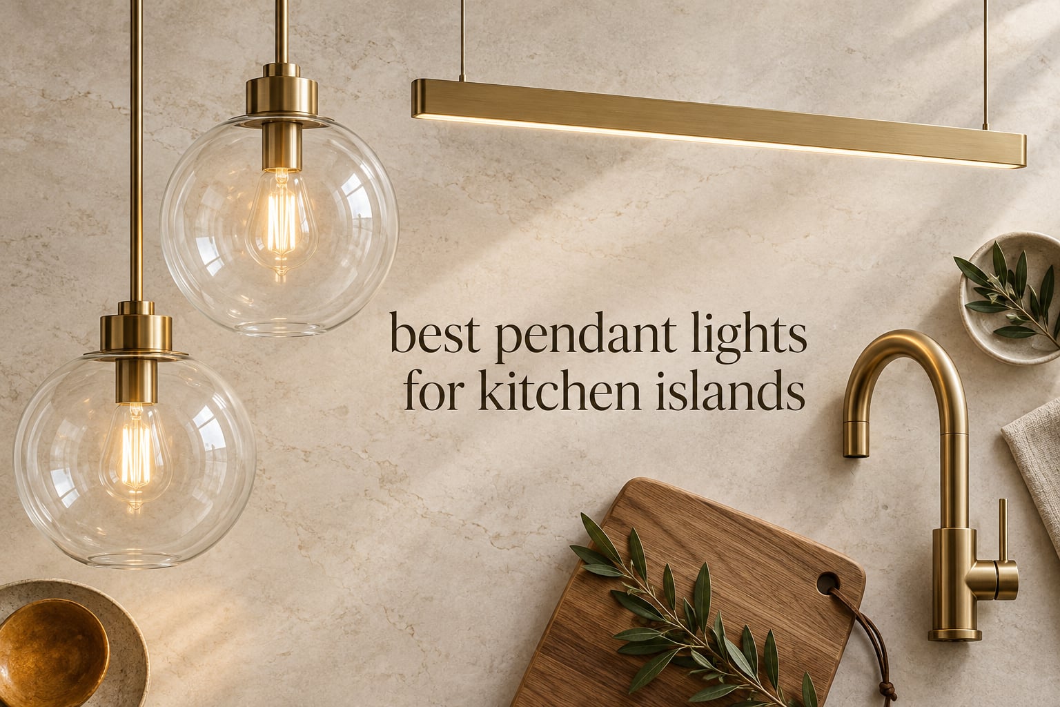 best pendant lights for kitchen islands