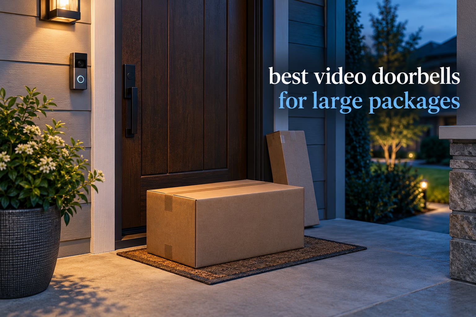 best video doorbells for large packages