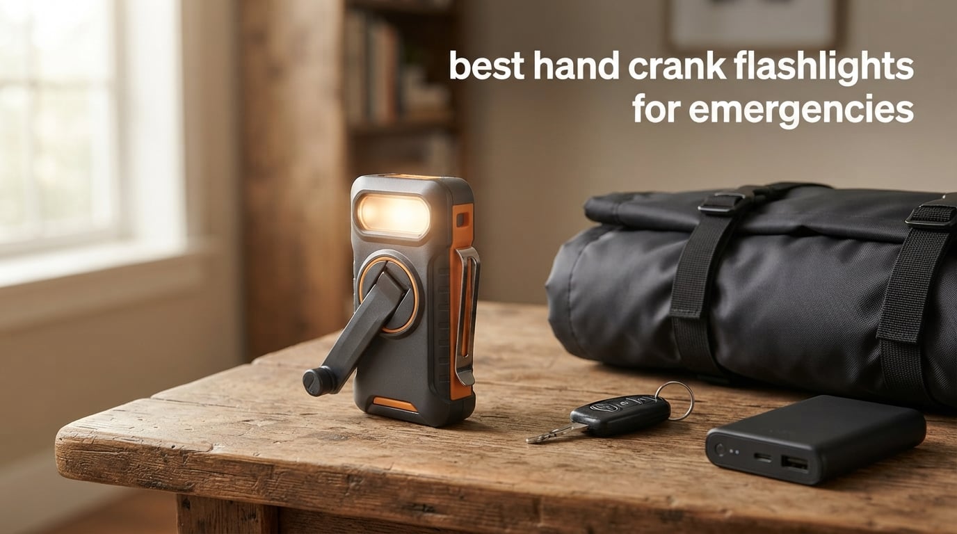 best hand crank flashlights for emergencies