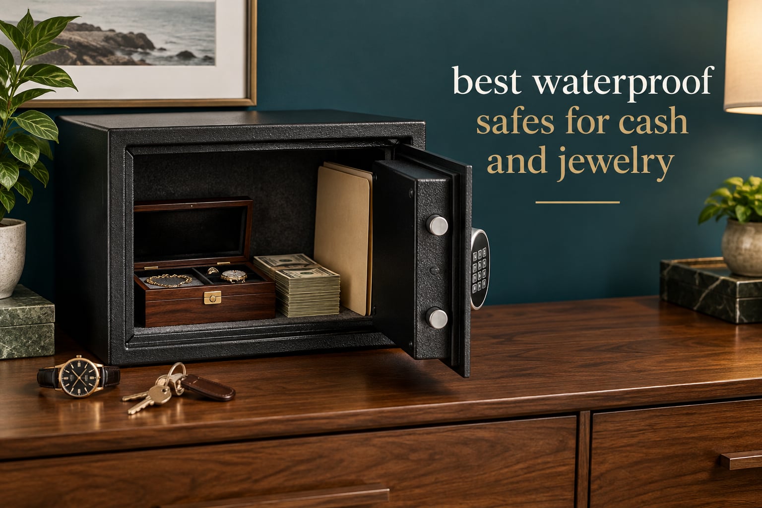 best waterproof safes for cash and jewelry